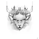 intuition 111 tattoo design idea