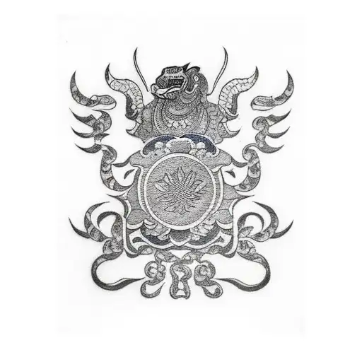 Filipino flag tattoo design idea