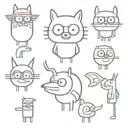 small regular show tattoos  tattoo design idea