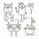 small regular show tattoos  tattoo design idea