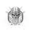 sparta hoplite tattoo design idea