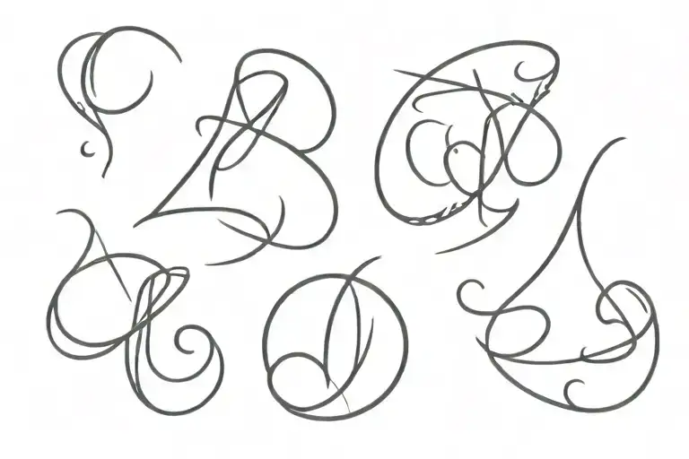 15, 17, 19 in viking script tattoo design idea