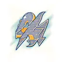 letter G with Razorback  tattoo design idea