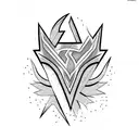 Lightning Bolt tattoo design idea