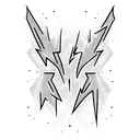 Lightning Bolt tattoo design idea