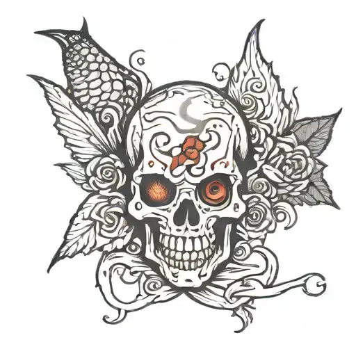 silent hill tattoo design idea