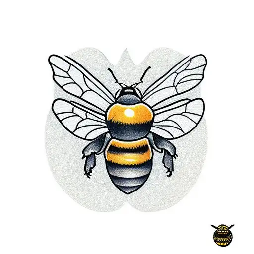 Bumble Bee tattoo design idea