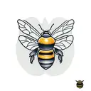 Bumble Bee tattoo design idea