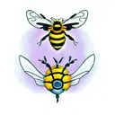 Bumble Bee tattoo design idea