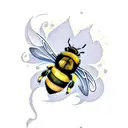 Bumble Bee tattoo design idea