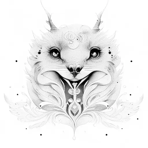 Name Maria Antonia with pengüeins tattoo design idea