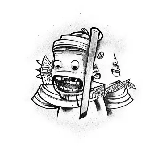 Ed, Edd n Eddy tattoo design idea