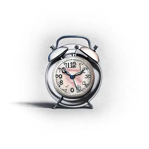 time is money tattoo design idea