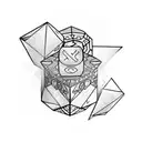 Dice tattoo design idea