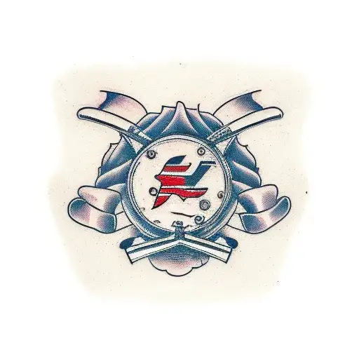 tractor tattoo design idea