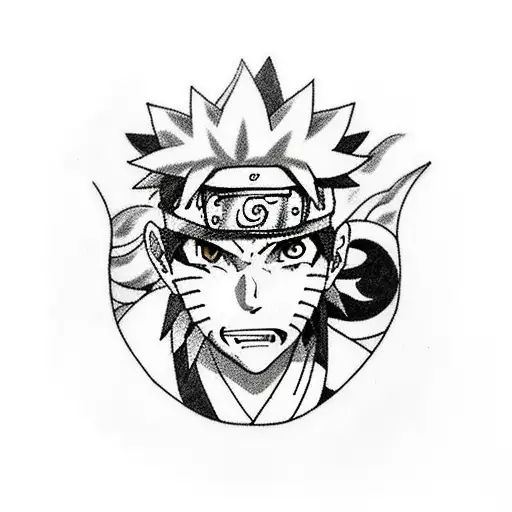 Japanese Shisui Uchiha From The Manga naruto Tattoo Idea - BlackInk  AI