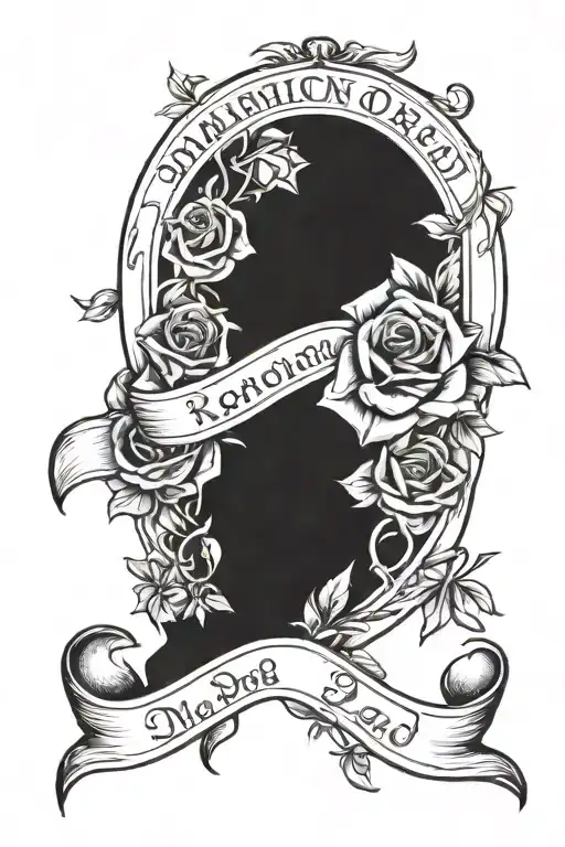 memorial tattoo for dad tattoo design idea
