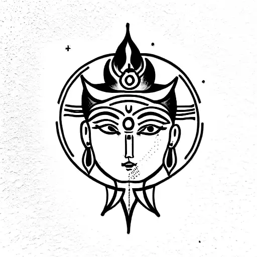 kishi kaisei, Shiva, revival tattoo design idea