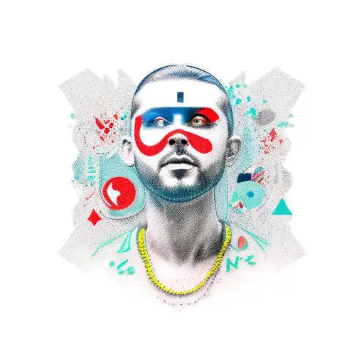 La Vie Continue; Demain n'est pas promis" tattoo design idea