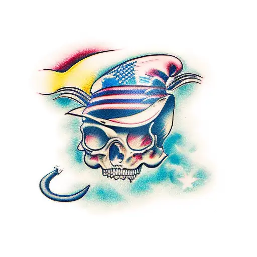 La Vie Continue; Demain n'est pas promis" tattoo design idea