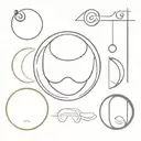 enso circle tattoo design idea