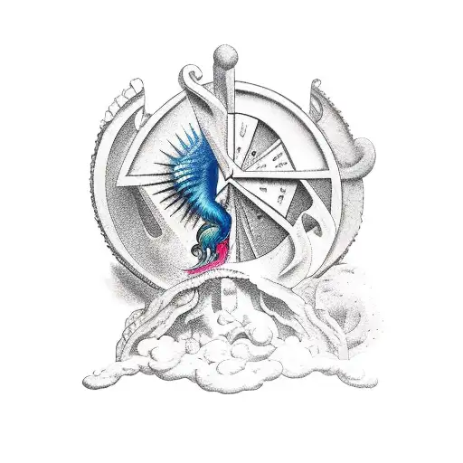 daedalus greek mythology tattoo design idea