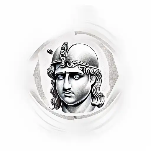 alexander the great, daedalus greek mythology tattoo design idea
