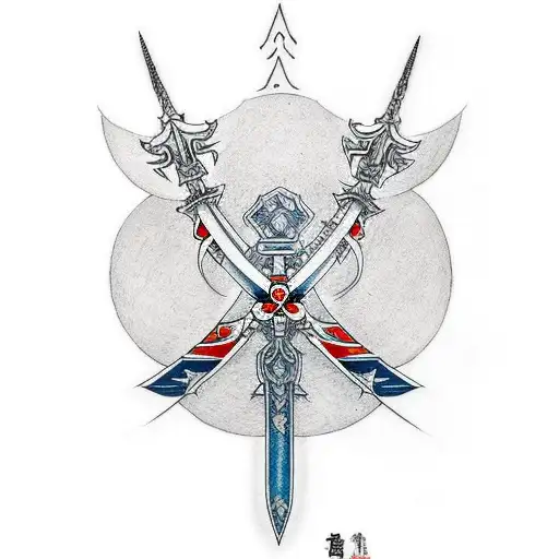 Finn with the master sword tattoo design idea