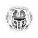 Spartan helmet with "Embrace the suck" written tattoo design idea