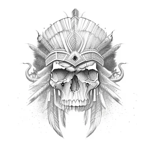 Black Eagle Skull Warrior Temporary Tattoos For Men Women Fake Eagle Lion  Skull Tatoos Halloween Waterproof Tattoo Stickers - AliExpress