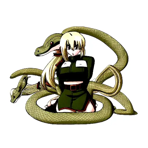 Snake tattoo design idea