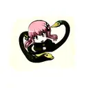 Snake tattoo design idea