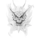 Slaanesh tattoo design idea