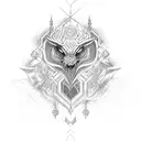 Slaanesh tattoo design idea