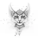 dhruvi name in secret code tattoo design idea