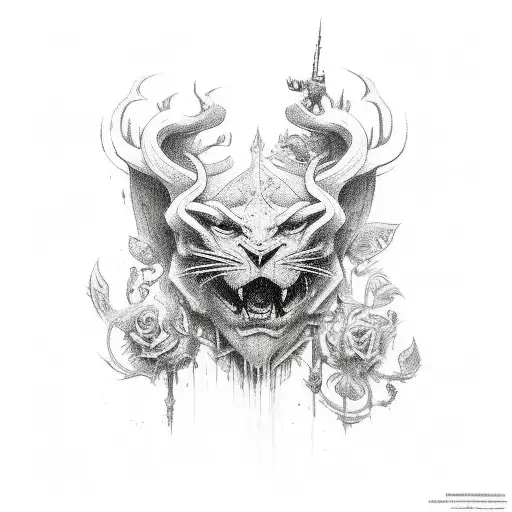 grunge tattoo tattoo design idea