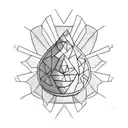 avocado tattoo design idea