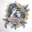 Kali and Tessa tattoo design idea