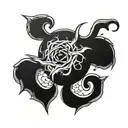 emo metacore tattoo design idea