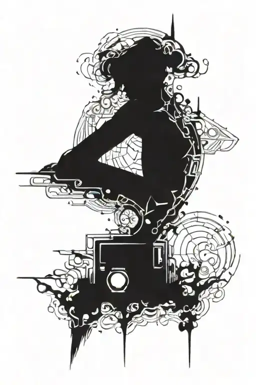 tv/film themed that allows me to add on later tattoo design idea