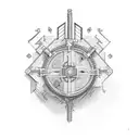 magic shop tattoo design idea