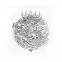 magic shop tattoo design idea