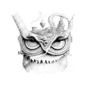 magic shop tattoo design idea