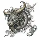 Mastermind Kali Eclipse stellarvore tattoo design idea