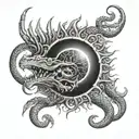 Mastermind Kali Eclipse stellarvore tattoo design idea