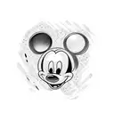mickey mouse tattoo design idea