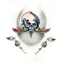 Grim Reaper tattoo design idea