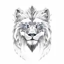 totem lion eagle bear tiger tattoo design idea