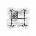 colorado flag with area code tattoo design idea