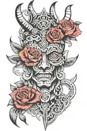totem tattoo design idea